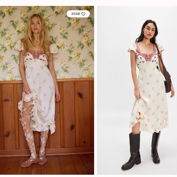 Haven Midi Dress - Picture 1 of 3
